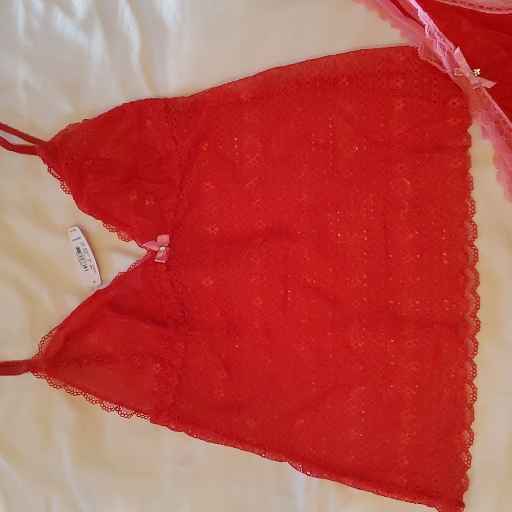 NWT Sexy red Pout lingerie